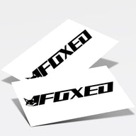 FOXED® LOGO AUTOAUFKLEBER
