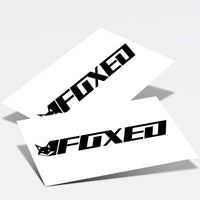 FOXED® LOGO AUTOAUFKLEBER
