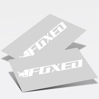 FOXED® LOGO AUTOAUFKLEBER