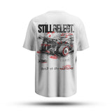 FOXED® STILLGELEGT UNISEX OVERSIZE SHIRT WHITE SPEED