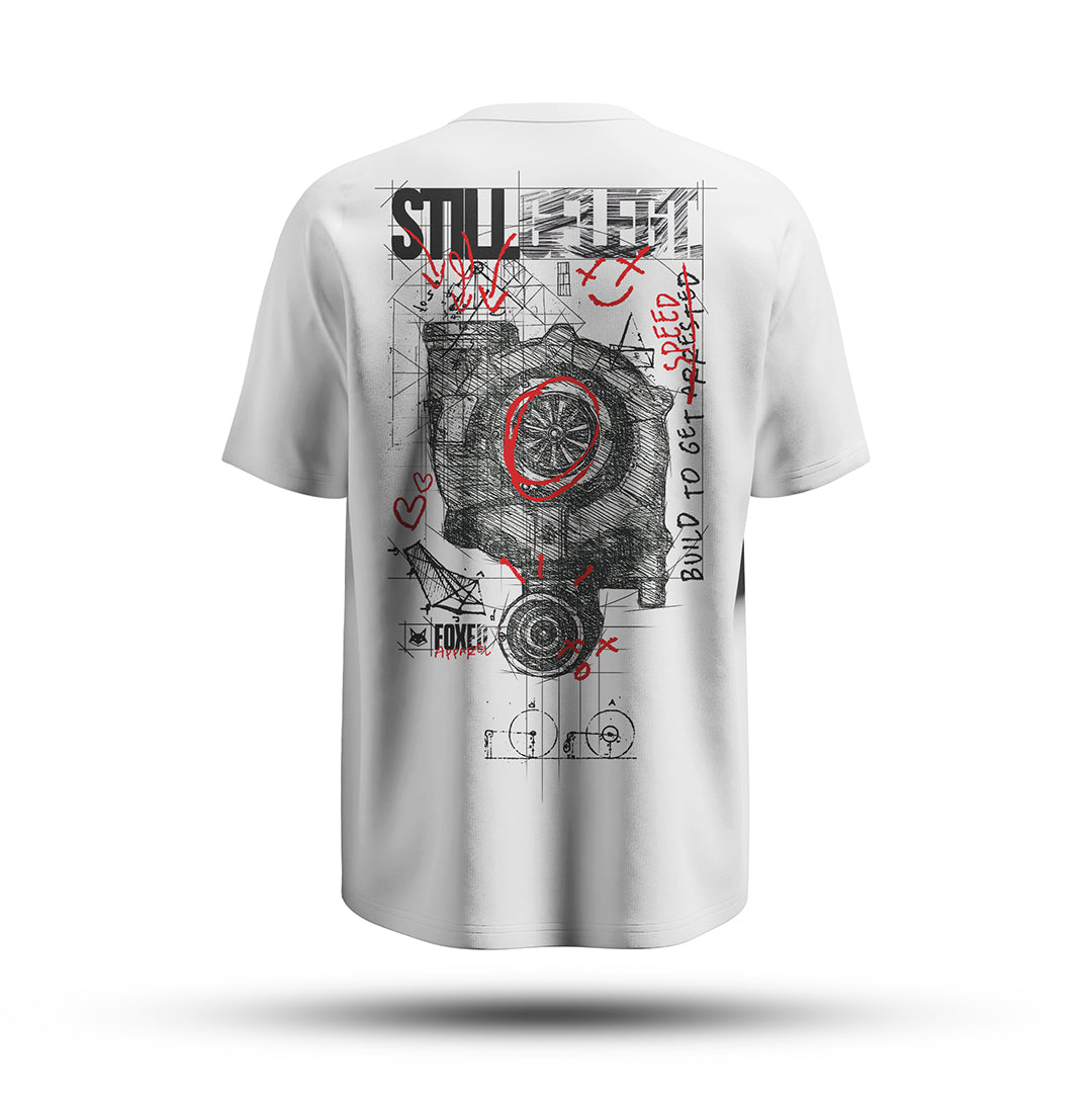 FOXED® STILLGELEGT UNISEX OVERSIZE SHIRT TURBO