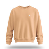 FOXED® STATEMENT OVERSIZE SWEATER FUZZ PEACH