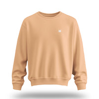 FOXED® STATEMENT OVERSIZE SWEATER FUZZ PEACH