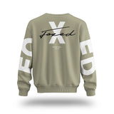 FOXED® STATEMENT OVERSIZE SWEATER MATCHA LATTE MEN