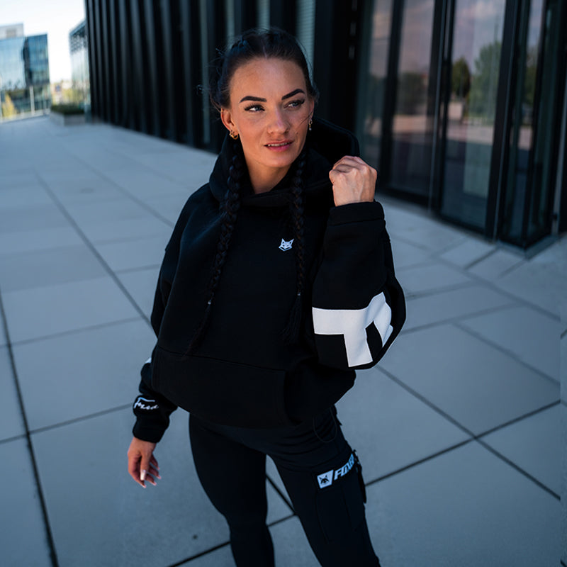 FOXED® STUDIOSTATE HOODIE + CARGO LEGGINGS SET WHITE