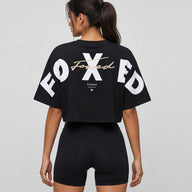 FOXED® STUDIOSTATE CROPPED SHIRT BLACK