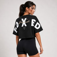 FOXED® STUDIOSTATE CROPPED SHIRT BLACK