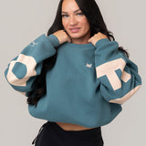 FOXED® STUDIOSTATE OVERSIZE SWEATER PETROL