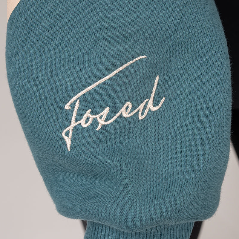 FOXED® STUDIOSTATE OVERSIZE SWEATER PETROL