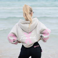 FOXED® STUDIOSTATE OVERSIZE ZIPPER GREY MELANGE/ROSE