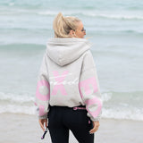 FOXED® STUDIOSTATE OVERSIZE ZIPPER GREY MELANGE/ROSE