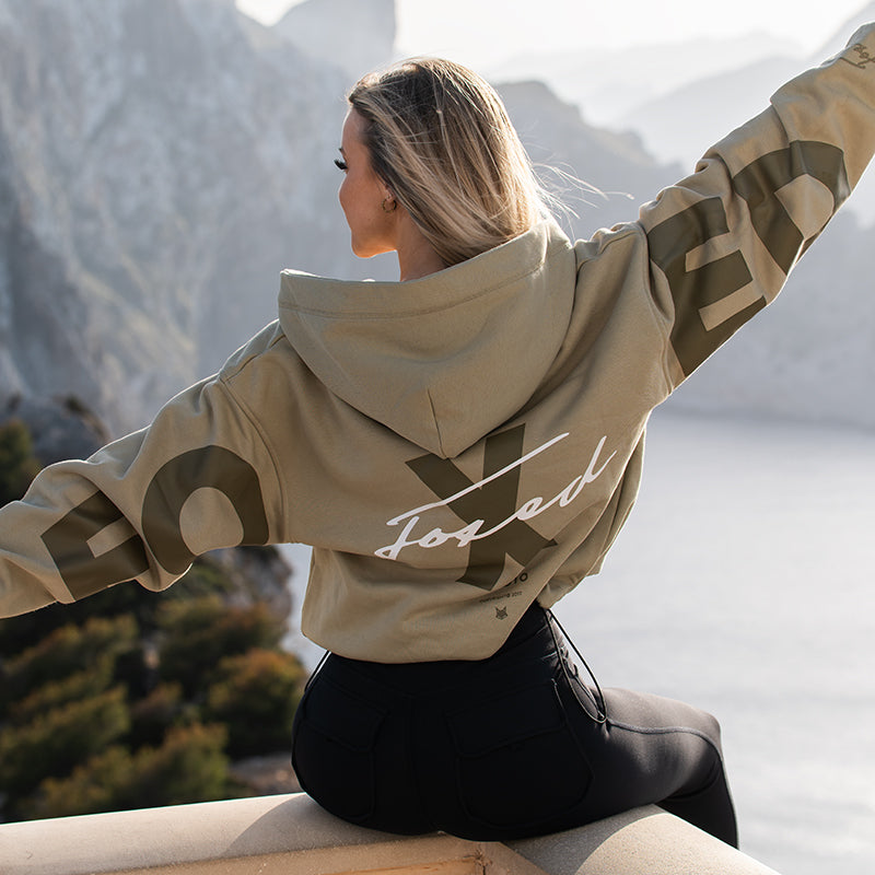 FOXED® STUDIOSTATE OVERSIZE ZIPPER MATCHA LATTE