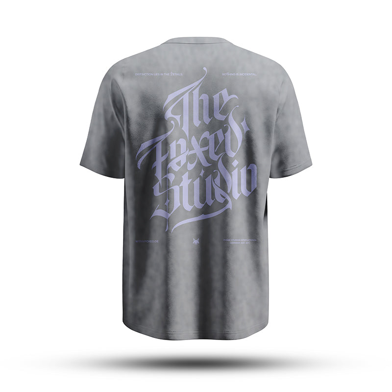 FOXED® STUDIO OVERSIZE SHIRT STONEWASHED GREY