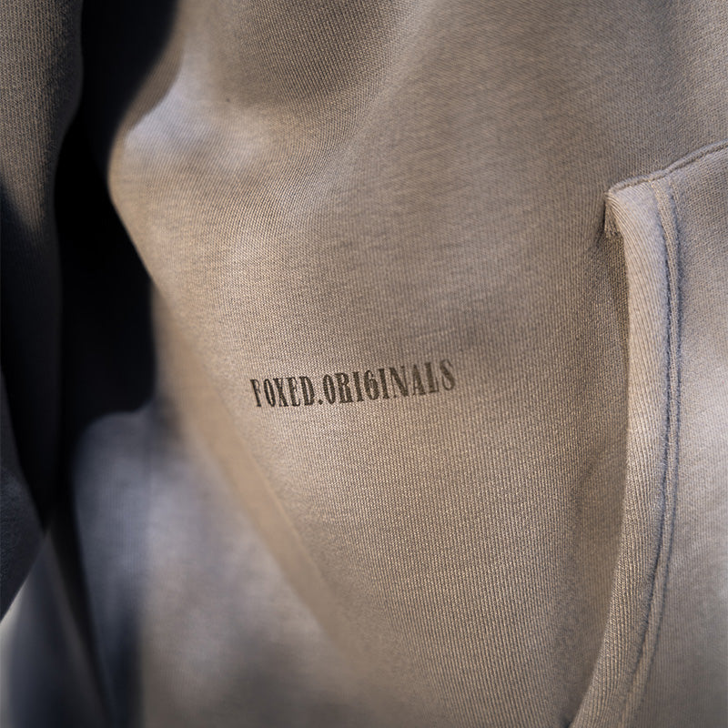 FOXED® URBAN UNISEX HOODIE GREY