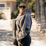 FOXED® URBAN UNISEX HOODIE GREY