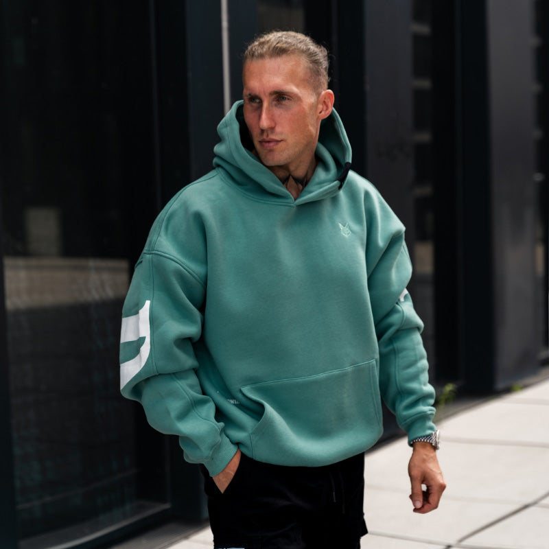 FOXED® URBAN UNISEX HOODIE PINE GREEN