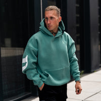 FOXED® URBAN UNISEX HOODIE PINE GREEN