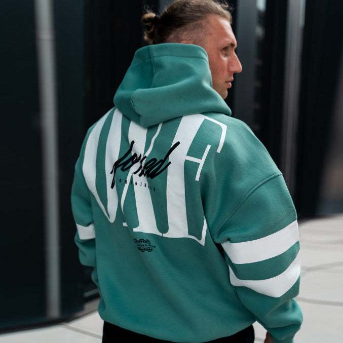 FOXED® URBAN UNISEX HOODIE PINE GREEN