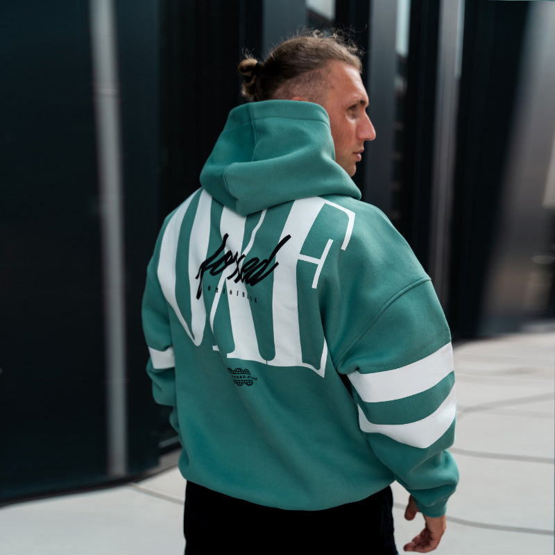 FOXED® URBAN UNISEX HOODIE PINE GREEN