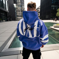 FOXED® URBAN UNISEX HOODIE TRUE BLUE