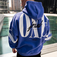 FOXED® URBAN UNISEX HOODIE TRUE BLUE