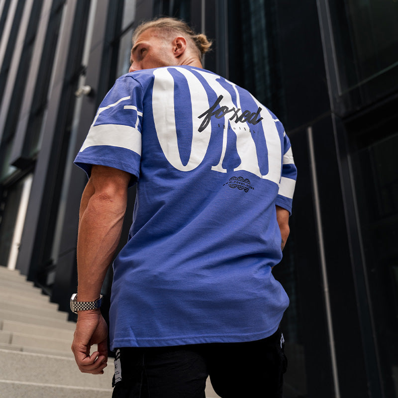 FOXED® URBAN OVERSIZE SHIRT TRUE BLUE