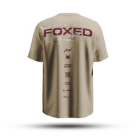 FOXED® VARSITY OVERSIZE SHIRT OATMEAL