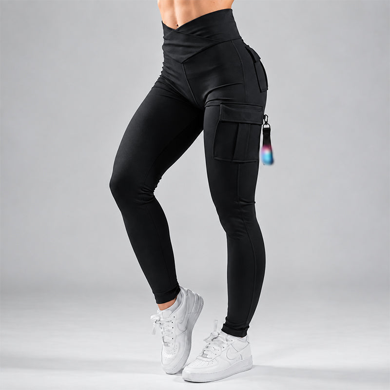 FOXED® CARGO LEGGINGS 3-POCKET SECRET ZERO